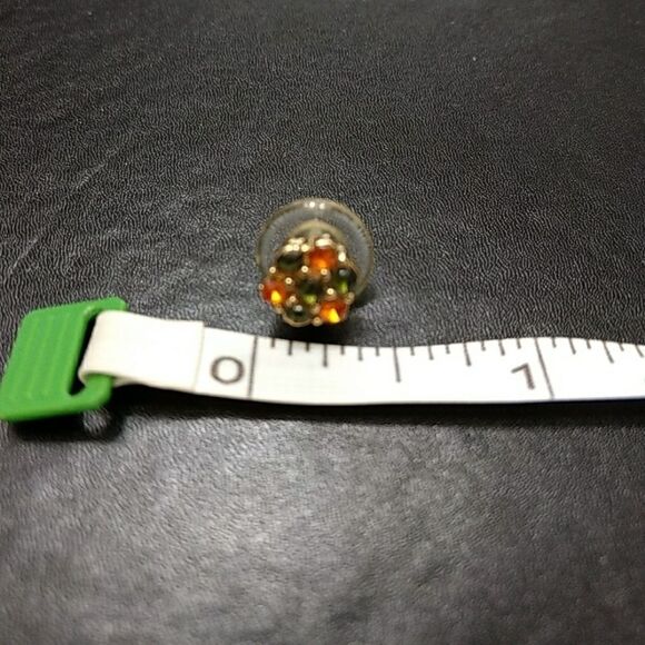 *Sale* Poinsettia necklace and matching earring set - Picture 6 of 6